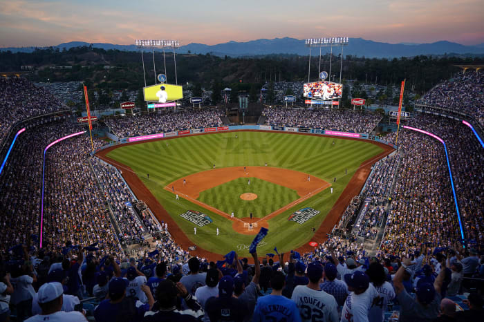 Game 3 of the 2018 World Series between the Boston Red Sox and Los Angeles Dodgers